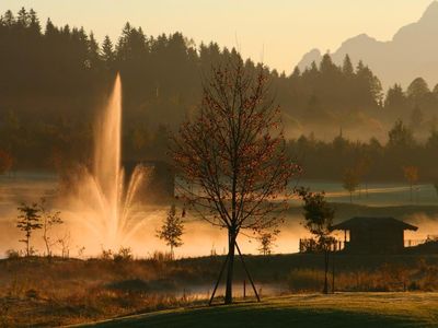 Morgenstimmung Golfplatz