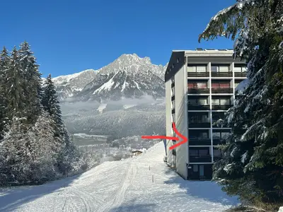 Piste entlang Appartement Waldsigt