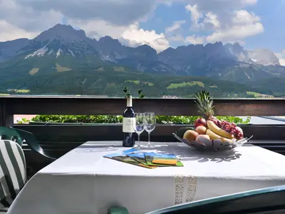 Ausblick Balkon (Kaisergebirge)