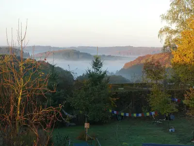Blick am frühen Morgen