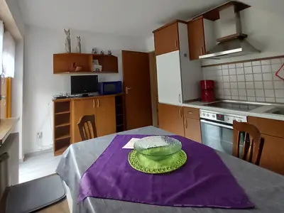 KITCHEN, INSIDE, OUTSIDE
