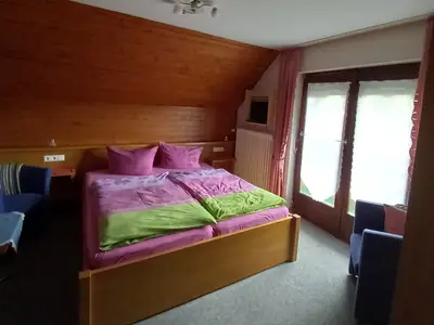 BEDROOM, INSIDE, OUTSIDE