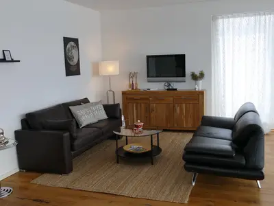 Wohnzimmer mit Sitzecke