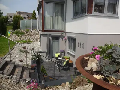 Außentreppe mit 8 Stufen