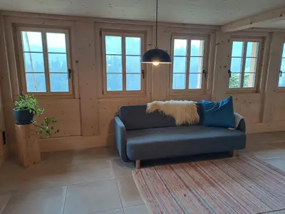 Wohnbereich mit Schlafsofa