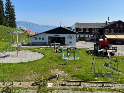Bergstation Stockhütte mit Spielplatz