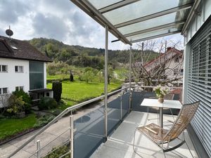 Balkon mit Weinbergblick