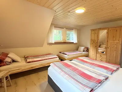 BEDROOM, INSIDE, OUTSIDE