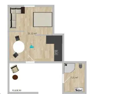 Ferienwohnung für 2 Personen (45 m²) in Erbach 7/10