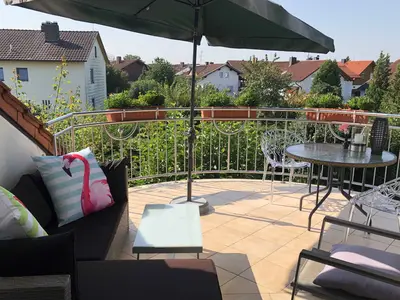 Ferienwohnung Bellissima Dachterrasse
