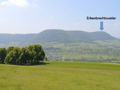 Erkenbrechtsweiler auf der "Vorderen Berghalbinsel" Schwäbische Alb