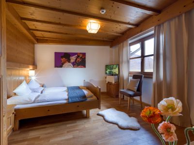 Schlafzimmer Ferienwohnung Kranzhorn