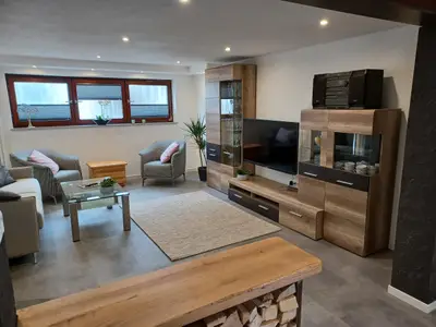 Wohnzimmer mit TV
