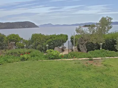 outside