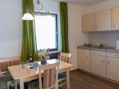 Küche und Eßbereich