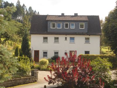 Hausansicht Ferienwohnung Peitz Lochtrop