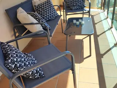 Die ideale Terrasse, um mit Blick auf das Meer zu frühstücken