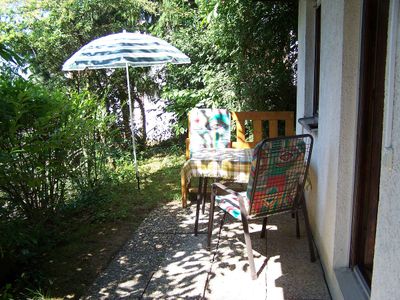 Ferienwohnung Unterschütz Terrasse