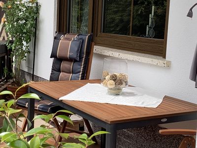 Terrasse für gemütliche Stunden