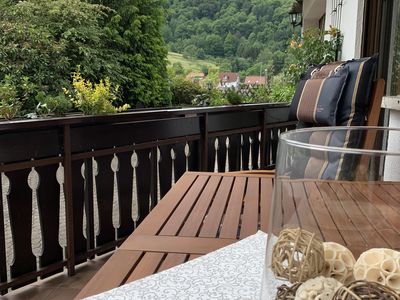 Terrasse mit herrlicher Aussicht