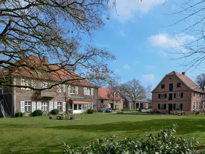 Hinteransicht des Hofes
