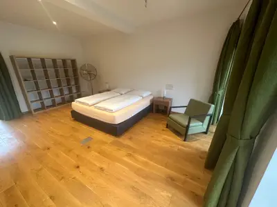 Schlafbereich im Appartement 2 auf dem Hof König in Everswinkel