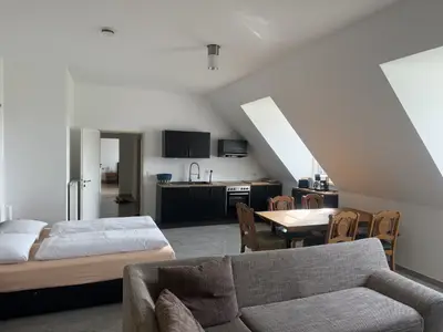 Wohnraum im Appartement 4 auf dem Hof König in Everswinkel