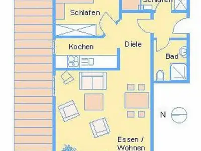 Ferienwohnung für 4 Personen (65 m²) in Fehmarn 9/10