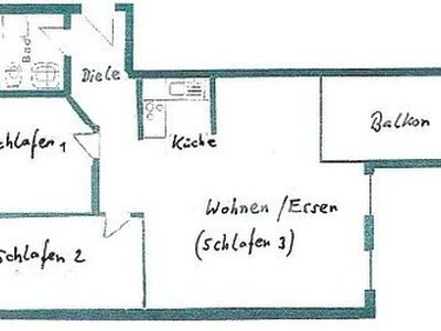 Ferienwohnung für 5 Personen (65 m²) in Fehmarn / Burgtiefe 9/10