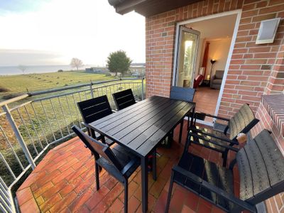 Balkon mit Meerblick