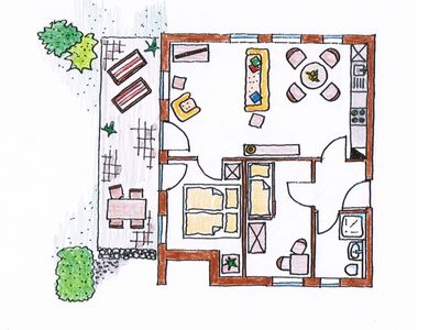 Ferienwohnung für 4 Personen (55 m²) in Fehmarn / Staberdorf 3/10