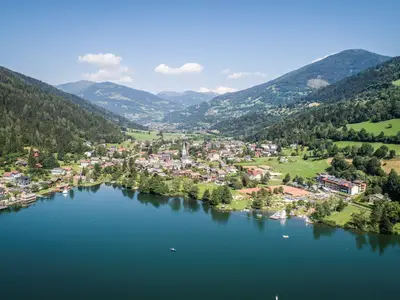 Panorama_Ortsbild Feld am See_Bad Kleinkirchheim_S