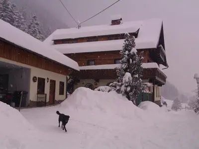 Haus Bichl im Winter