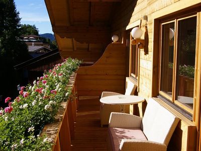 Balkon im Sommer Balkon im Sommer