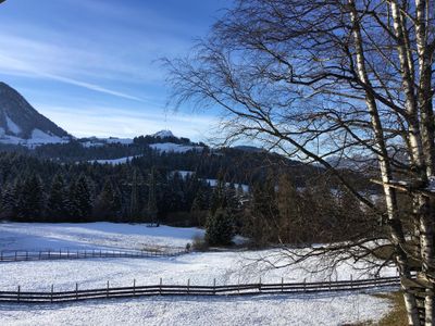 frühwinterlicher Ausblick zum Kitzbüheler Horn