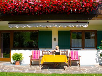 Erholung auf der Terrasse