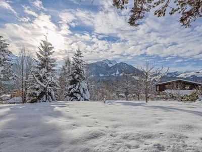 Garten mit Blick auf das Kitzbüheler Horn