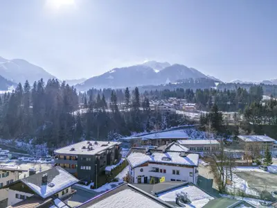 Aussicht vom Ferienhaus [Winter]