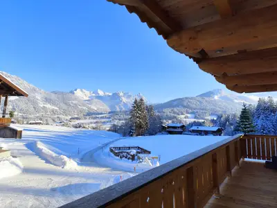 traumhafte Aussicht vom Balkon