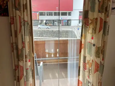 Balkonzugang durch Wohnküche