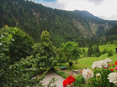 Ausblick Balkon