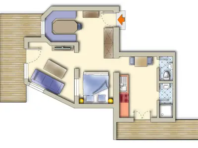 Ferienwohnung für 3 Personen (60 m²) in Finkenberg 10/10
