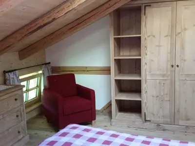 Leseecke im Schlafzimmer - Ferienwohnung Schwarzenberg