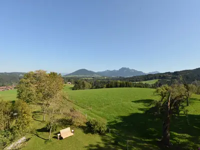 Panoramablick vom Balkon