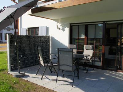 Ferienwohnung 8 - Terrasse