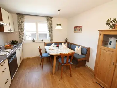 Ferienwohnung 1 Küche Landhaus Mayer