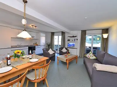 Ferienwohnung 3 Wohnzimmer Landhaus Mayer Fischen