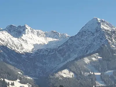 Blick auf die Berge