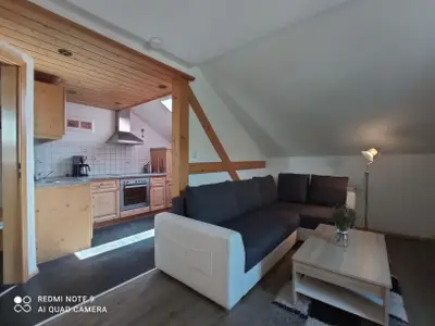 WG 2 Wohnzimmer und Küche