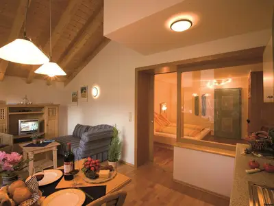 Blick Wohnzimmer